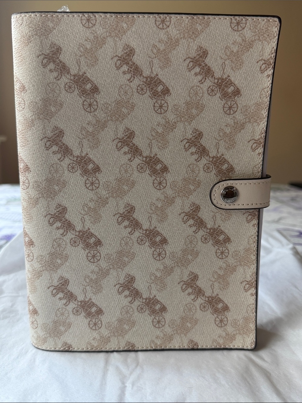 🐴📔🐴 COACH HORSE AND CARRIAGE PRINT NOTEBOOK 🐴📔🐴 NWT 🐴📔🐴